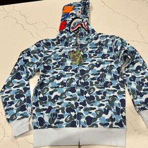 Bape ABC Camo Shark Hoodie